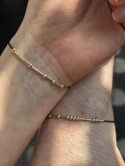 Cord Morse Bracelet