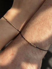Cord Morse Bracelet
