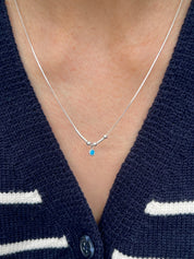 Morse Birthstone Necklace
