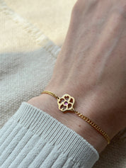 Birth Flower Bracelet