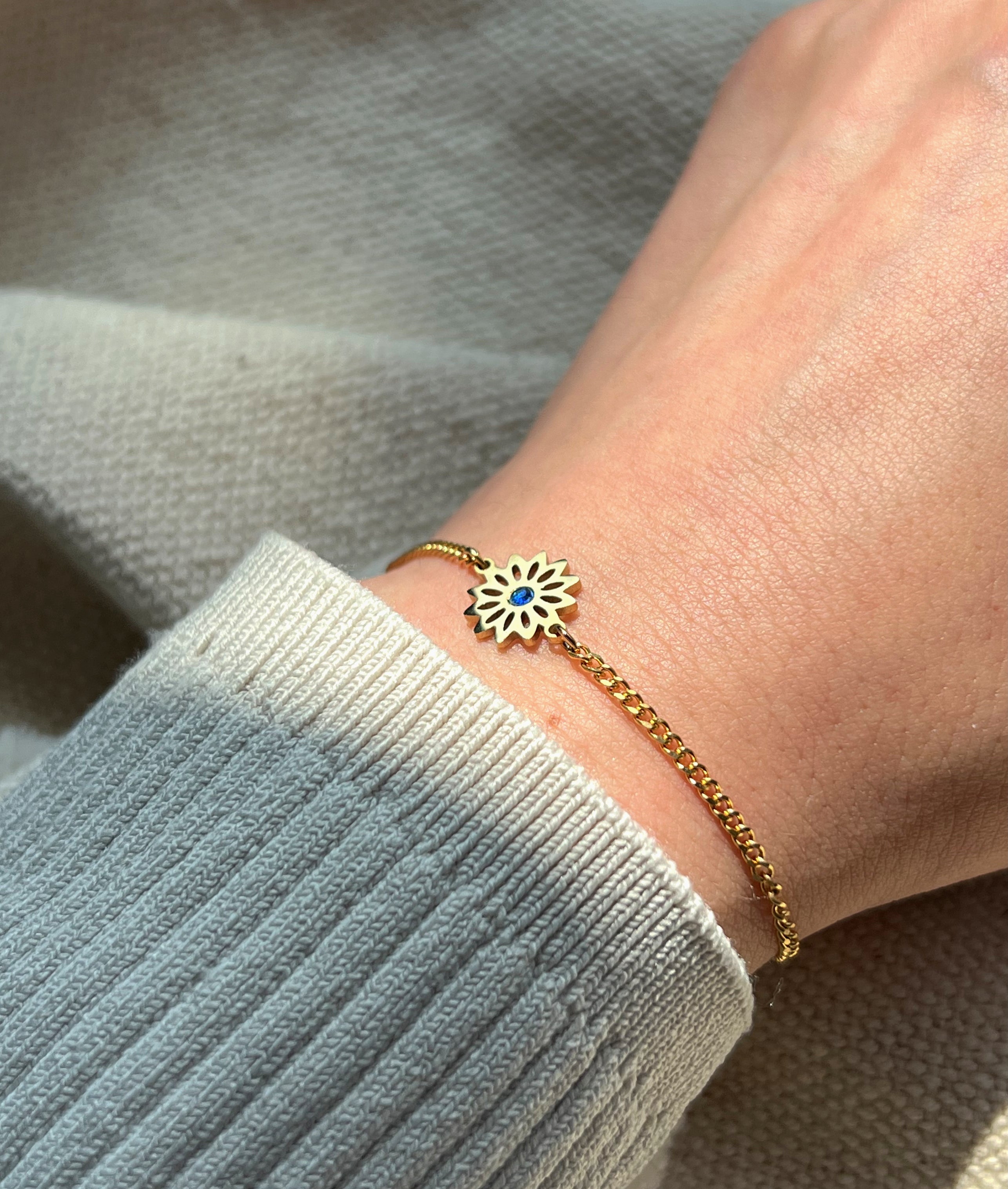 Birth Flower Bracelet