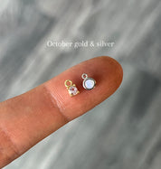 Birthstone Charm for Necklace