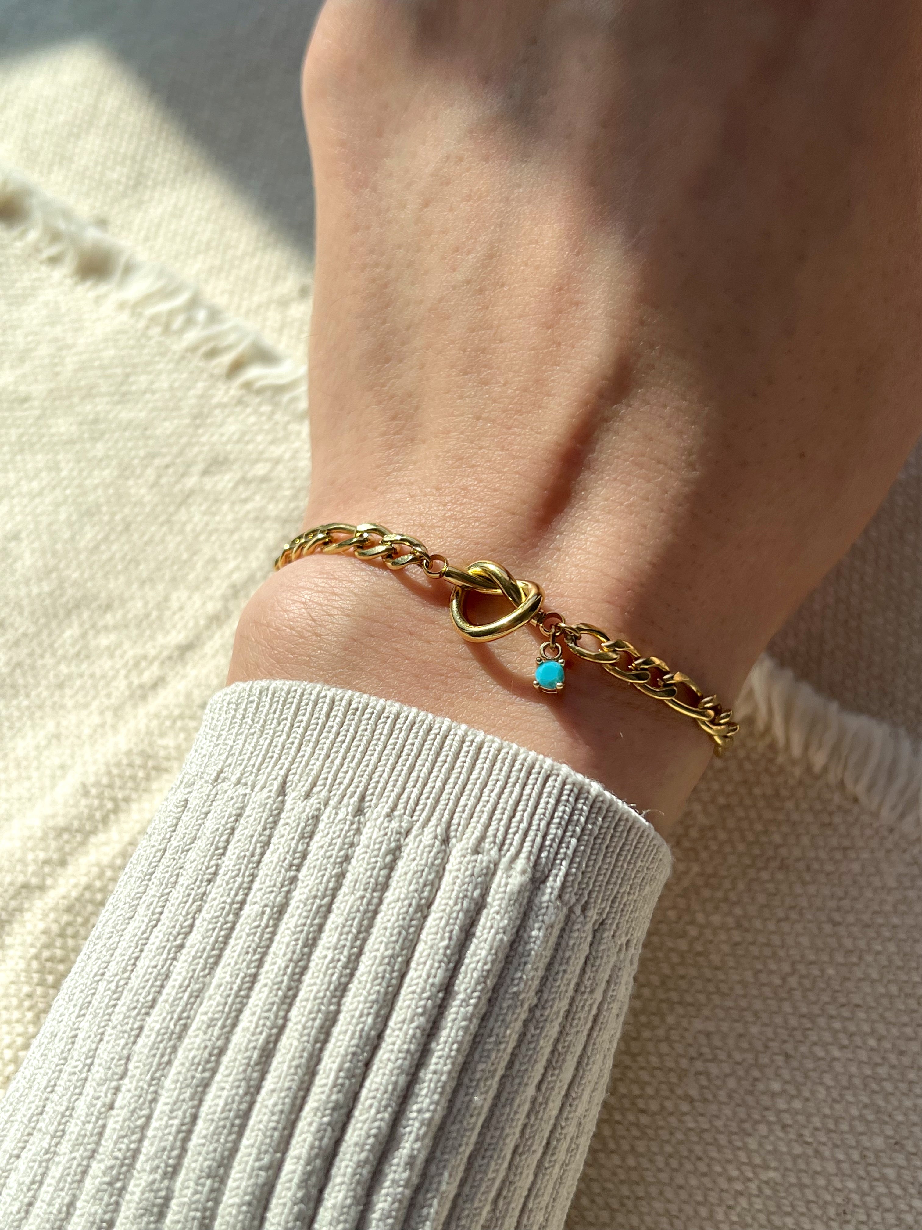 Figaro Knot Bracelet