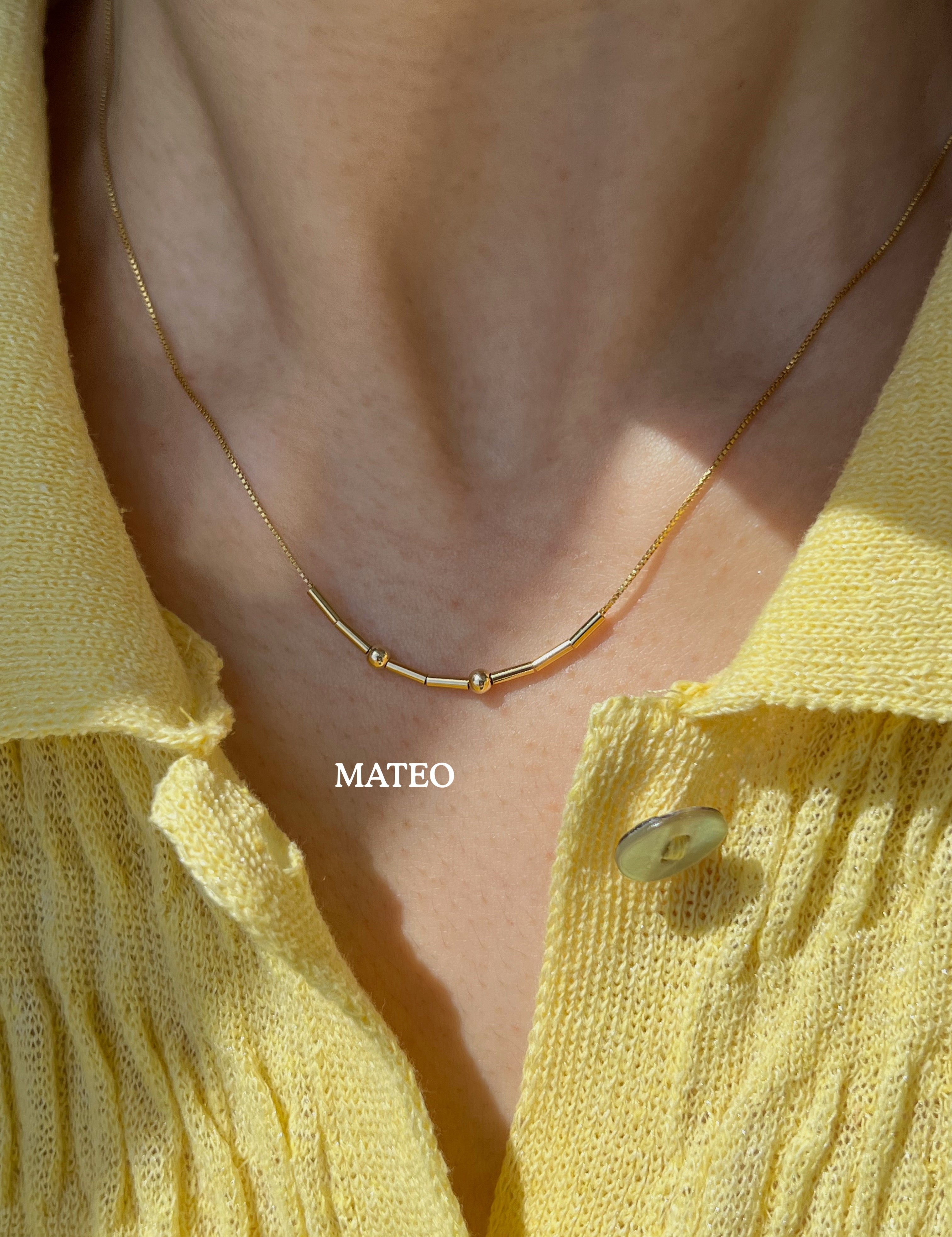 Morse Code Necklace for Couples | Handmade Hidden Message Jewelry