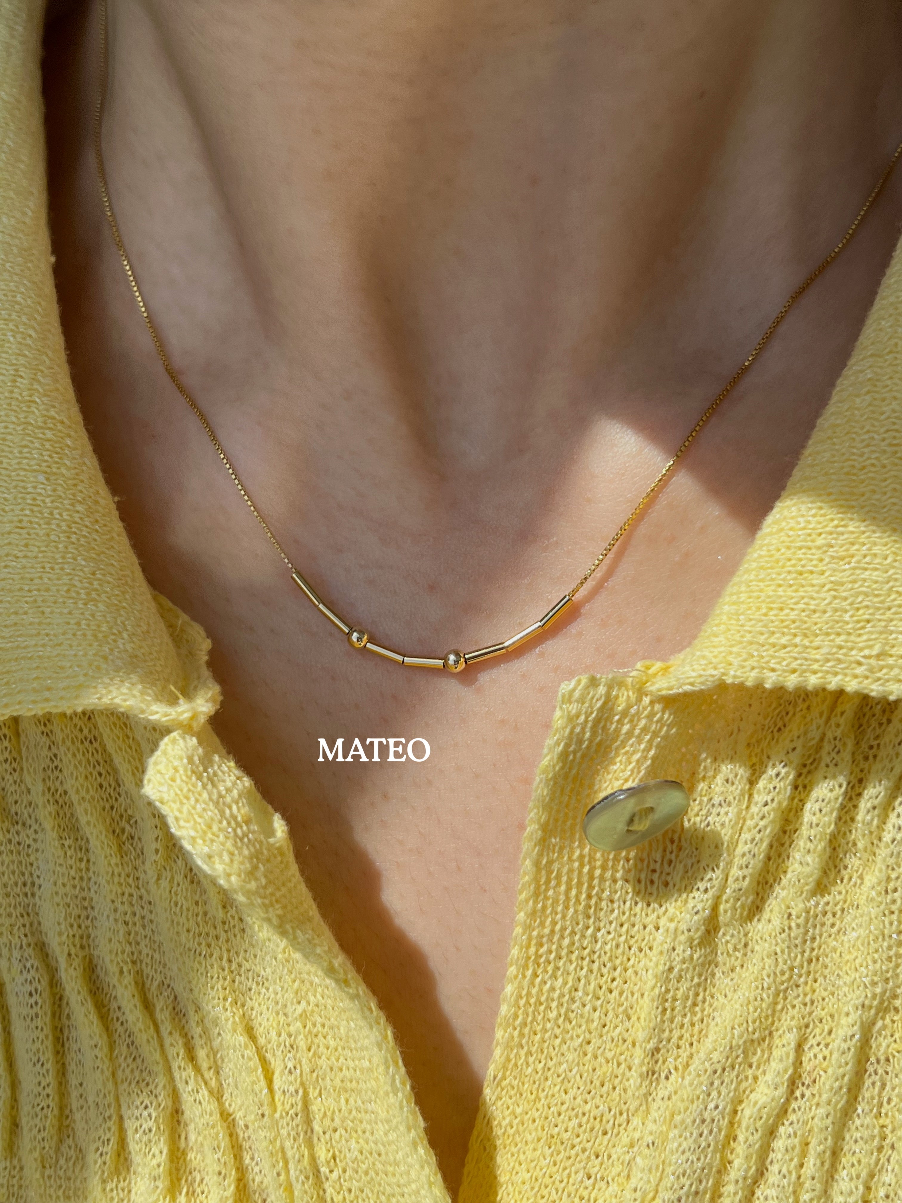 Morse Code Necklace for Couples | Handmade Hidden Message Jewelry