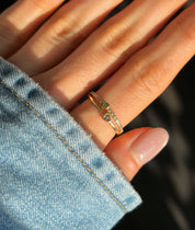 Twin Hearts Ring