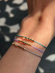 Cord Morse Bracelet