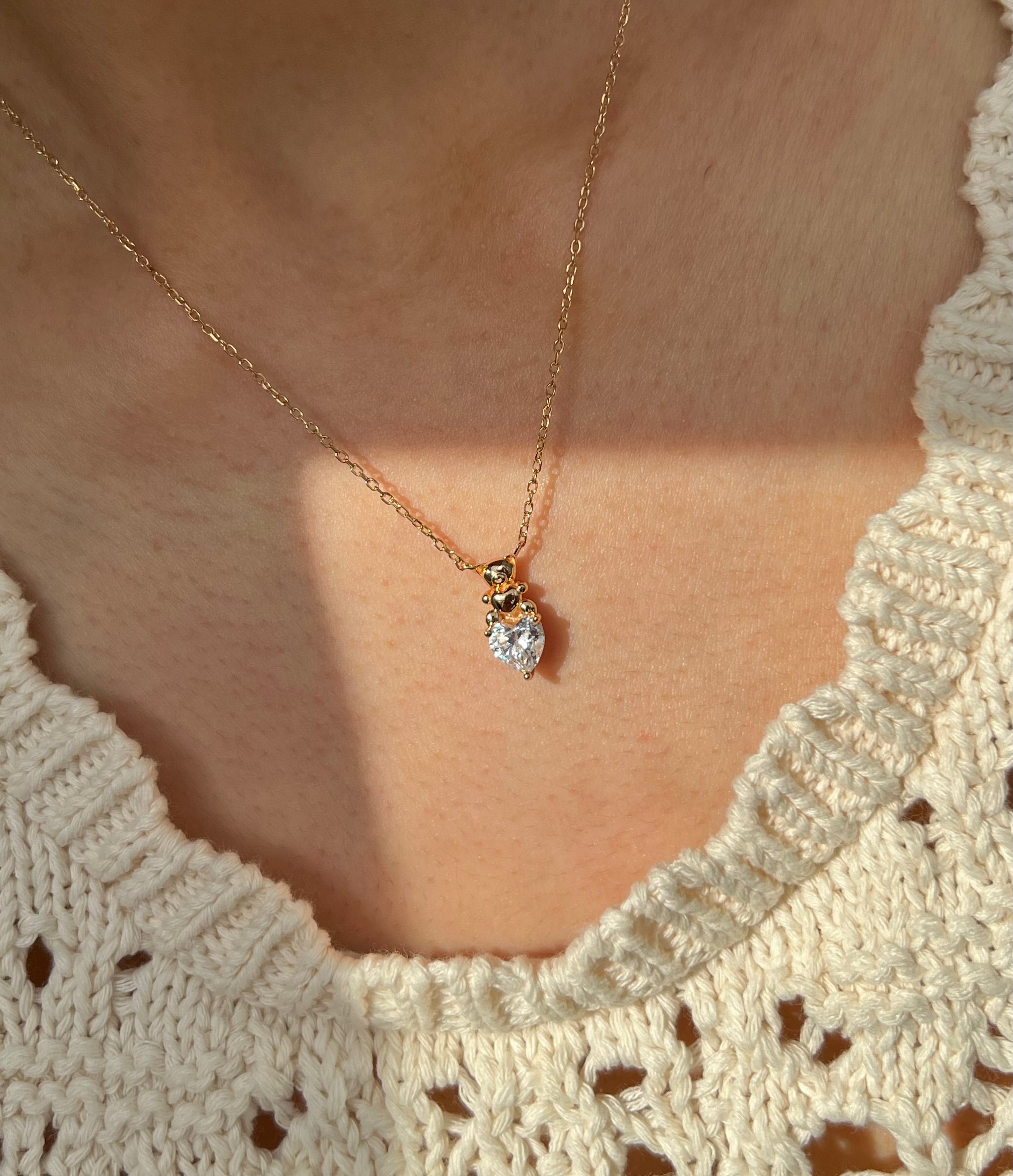 Tiny Teddy Necklace