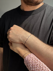 Cord Morse Bracelet