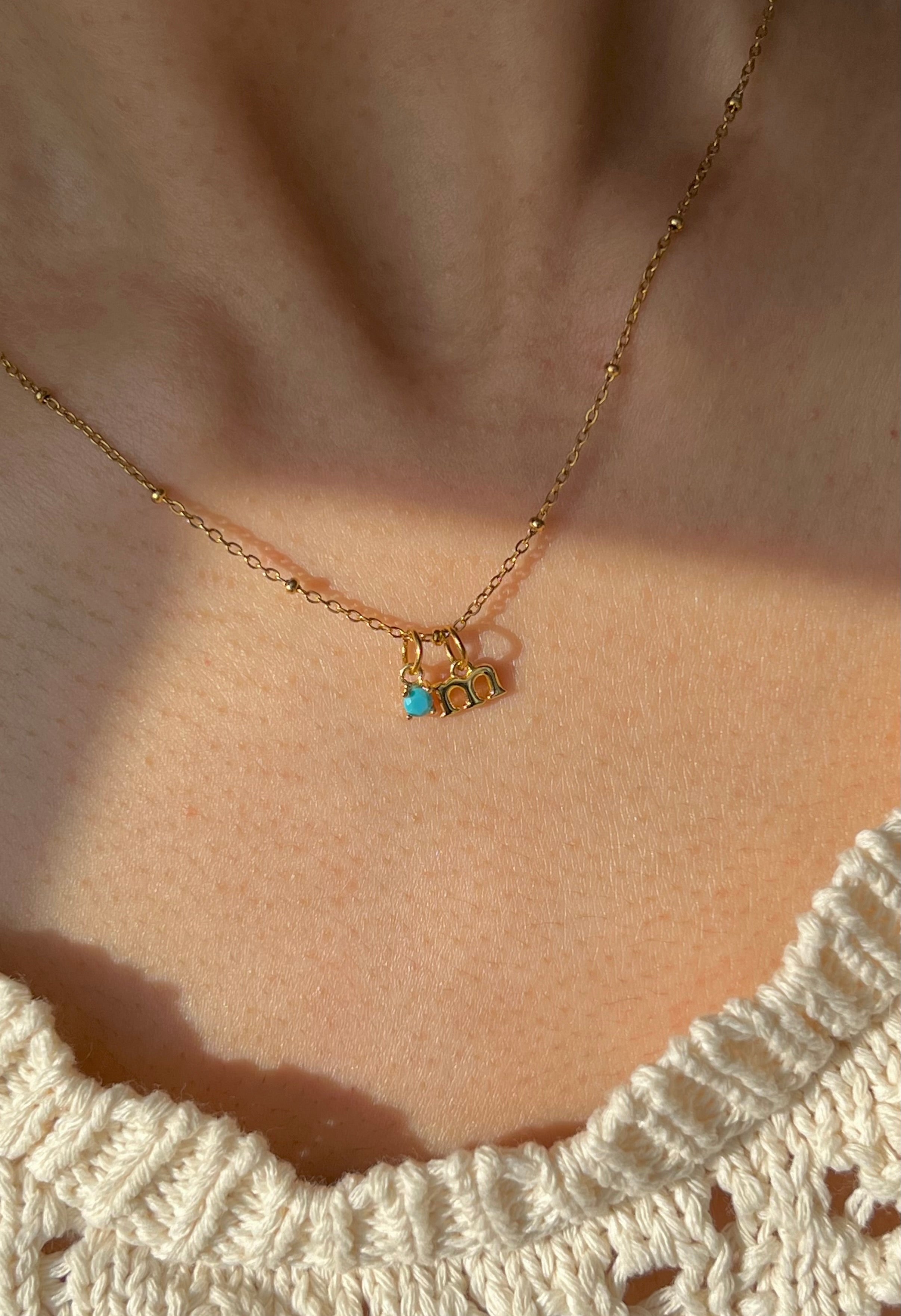 Petite Initial Necklace