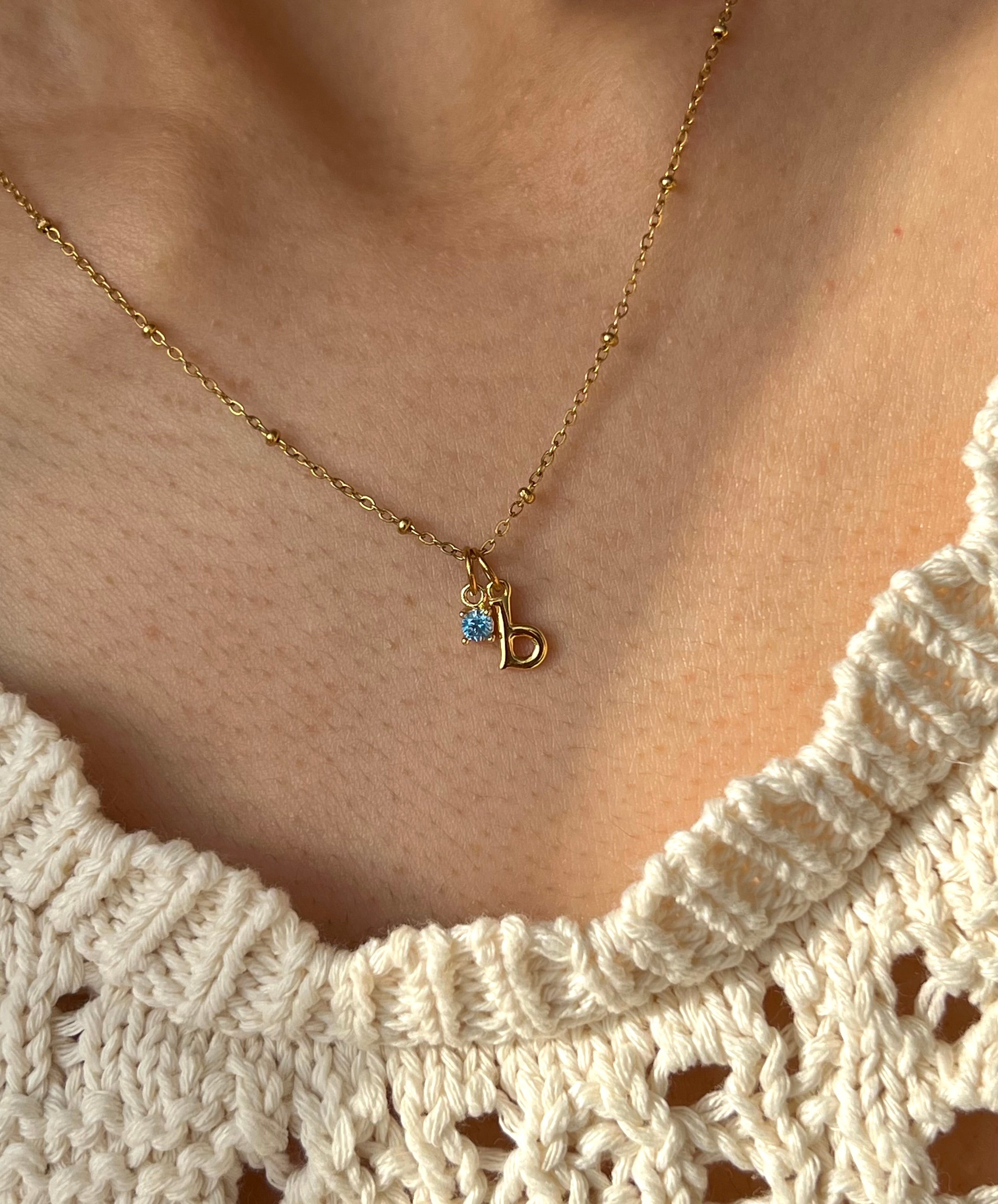 Petite Initial Necklace