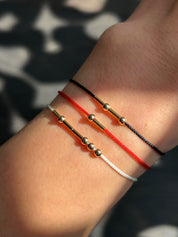 Cord Morse Bracelet