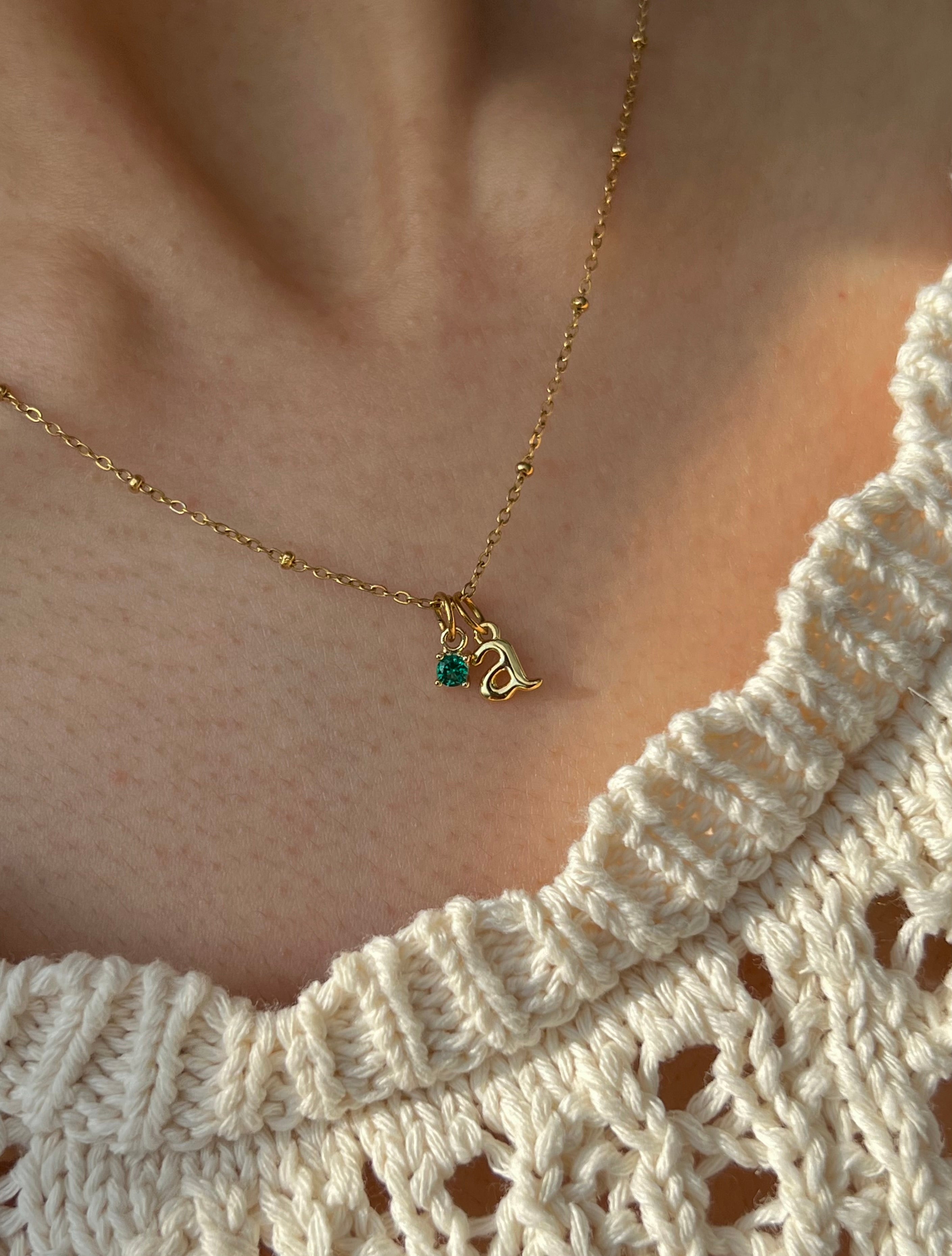 Petite Initial Necklace