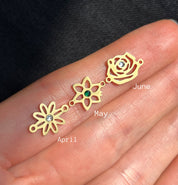 Birth Flower Bracelet
