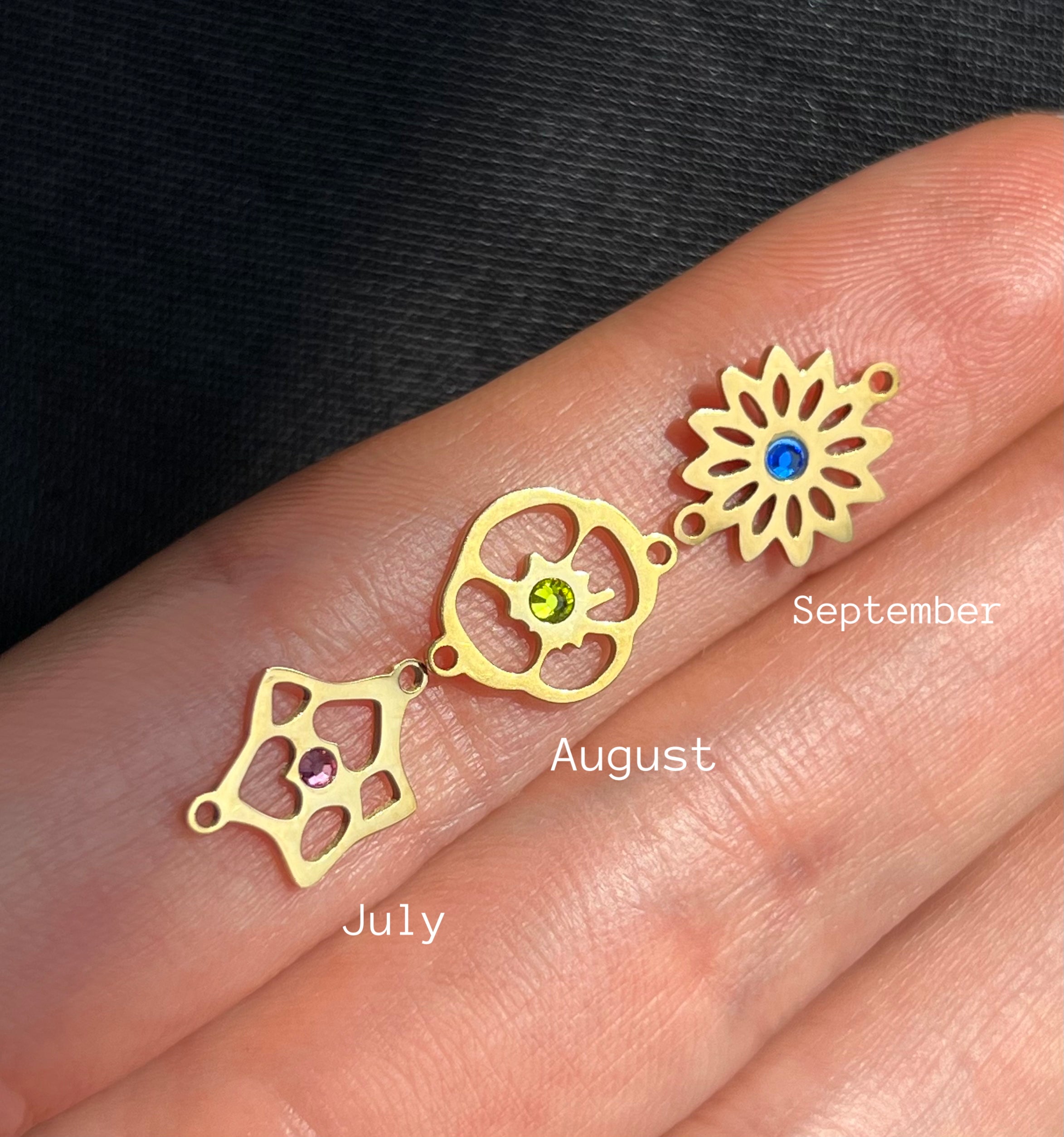 Birth Flower Bracelet