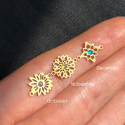Birth Flower Bracelet