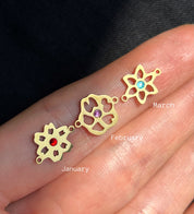 Birth Flower Bracelet