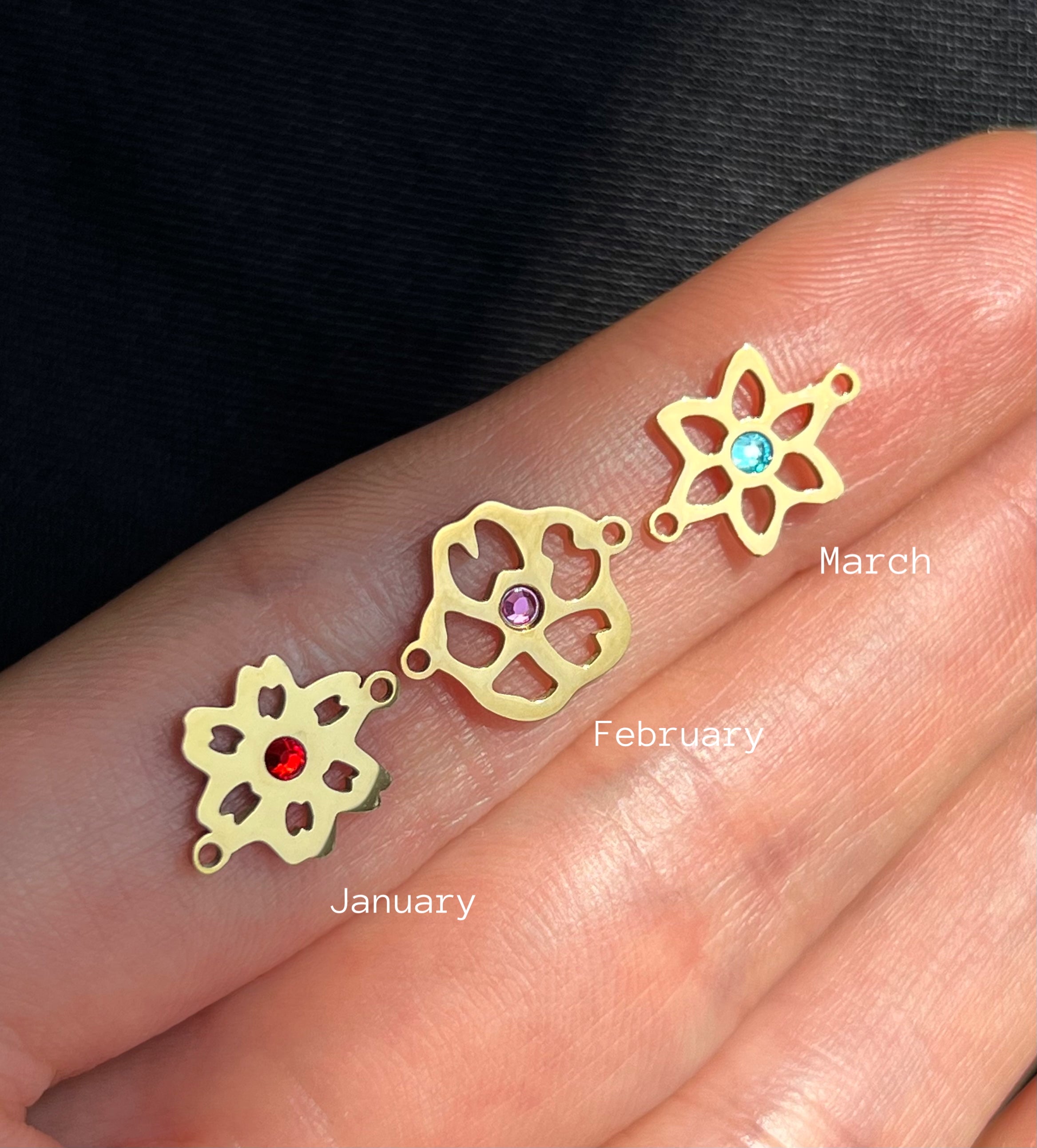 Birth Flower Bracelet