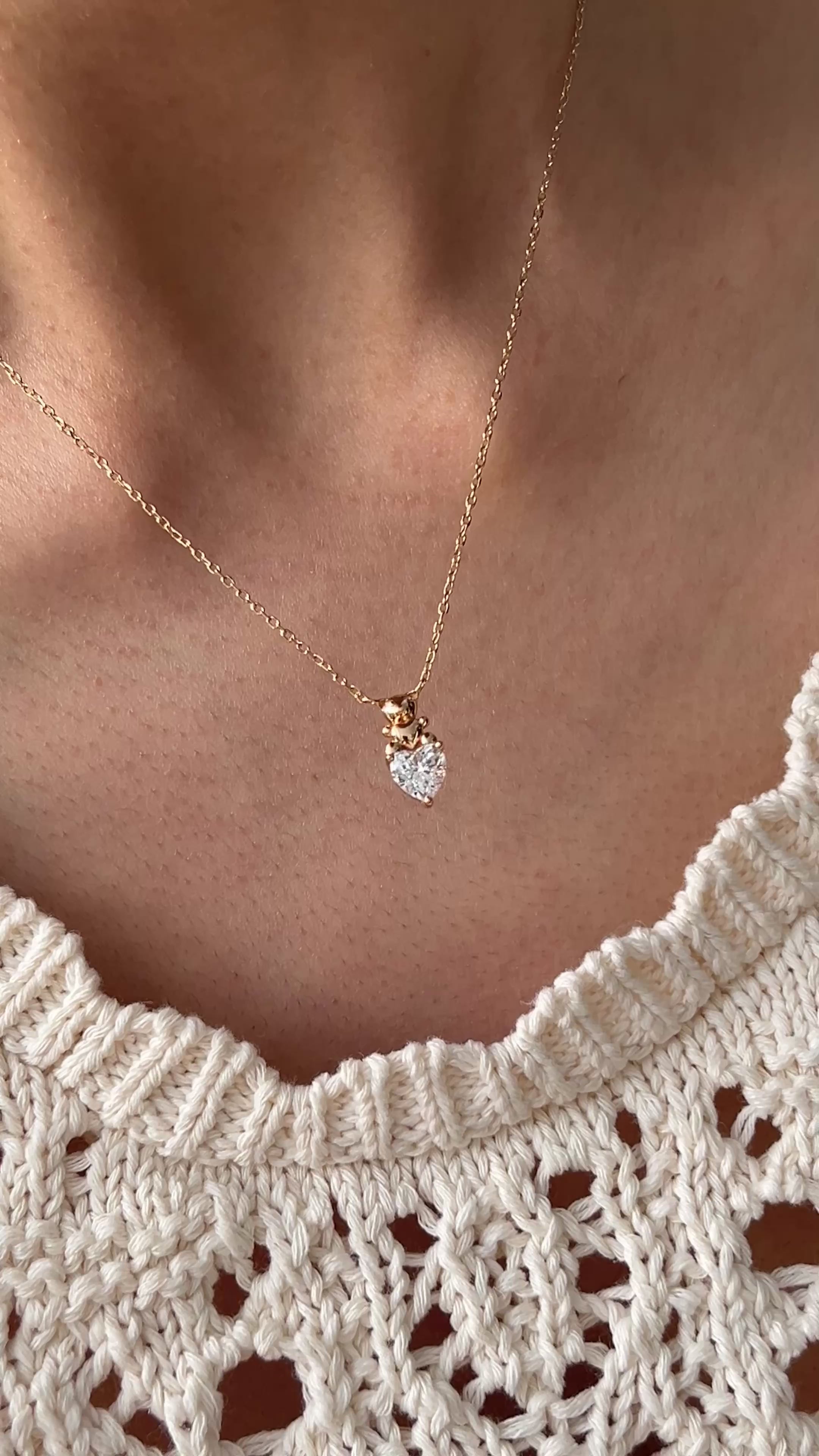 Tiny Teddy Necklace
