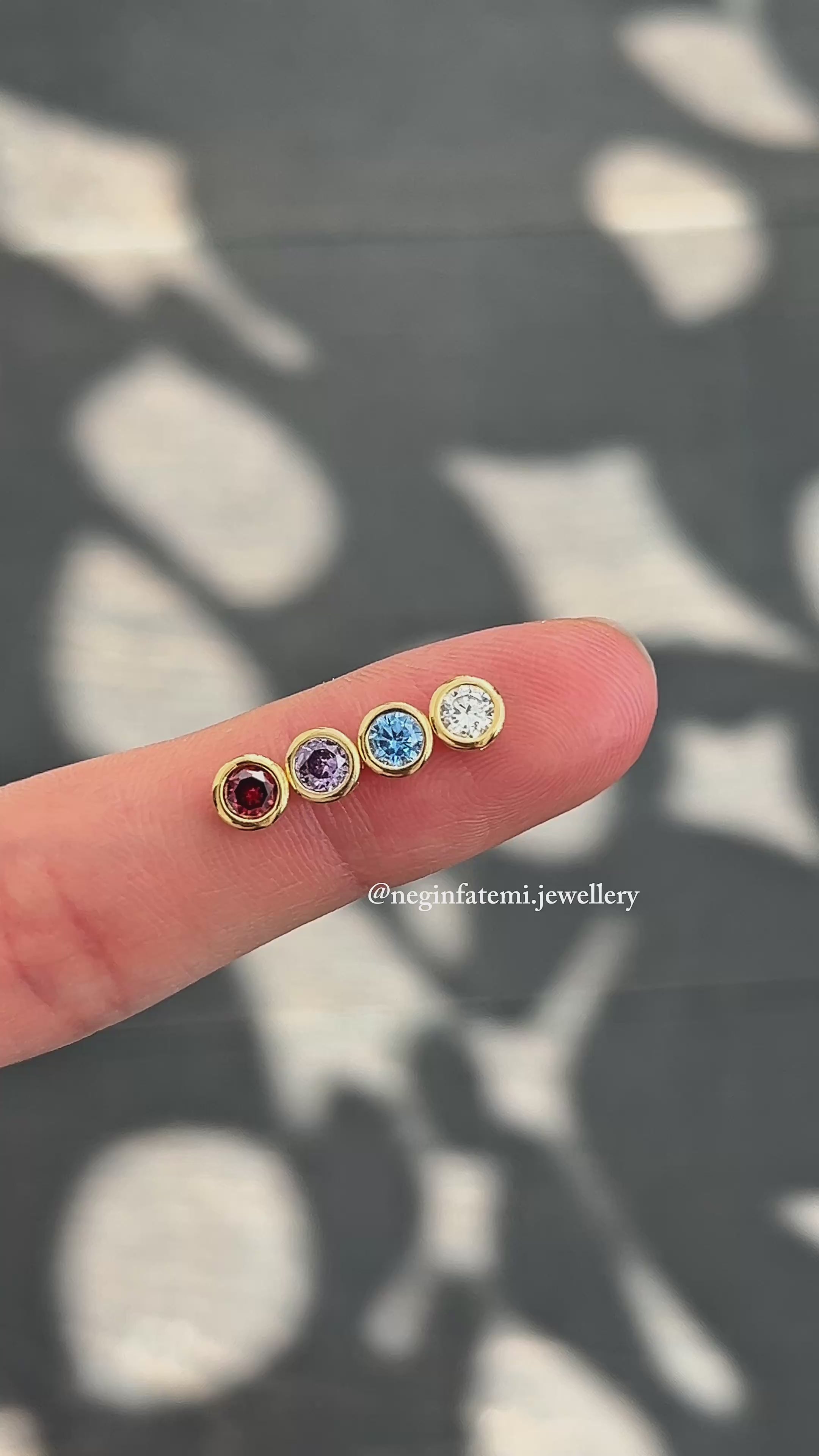 Morse Birthstone Bracelet